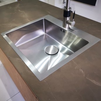 The 1810 Company Zenuno15 500 I-F 1.0 Bowl Kitchen Sink - Stainless Steel