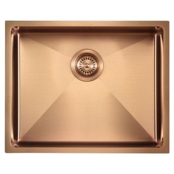 The 1810 Company Zenuno15 500U 1.0 Bowl Undermount Kitchen Sink - Copper