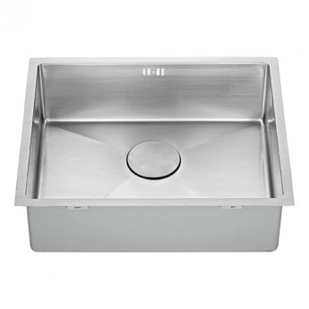 The 1810 Company Zenuno15 500U 1.0 Bowl Undermount Kitchen Sink - Stainless Steel