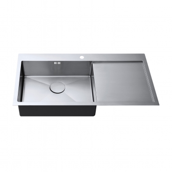 The 1810 Company Zenuno15 55 I-F 1.0 Bowl Kitchen Sink - Left Handed