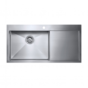 The 1810 Company Zenuno15 55 I-F 1.0 Bowl Kitchen Sink - Left Handed