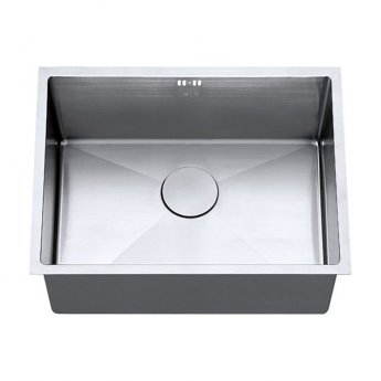 The 1810 Company Zenuno15 550U DEEP 1.0 Bowl Undermount Kitchen Sink - Stainless Steel