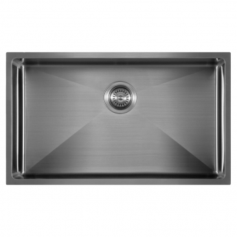 The 1810 Company Zenuno15 700U 1.0 Bowl Undermount Kitchen Sink - Gun Metal | Product Image