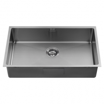 The 1810 Company Zenuno15 700U 1.0 Bowl Undermount Kitchen Sink - Gun Metal | Product Image