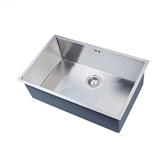 The 1810 Company Zenuno15 750U XXL DEEP 1.0 Bowl Undermount Kitchen Sink - Stainless Steel | Product Image