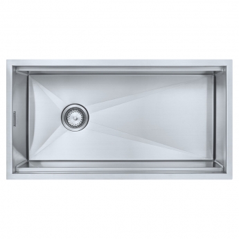 The 1810 Company Zenuno15 800 Options 1.0 Bowl Undermount Kitchen Sink - Stainless Steel