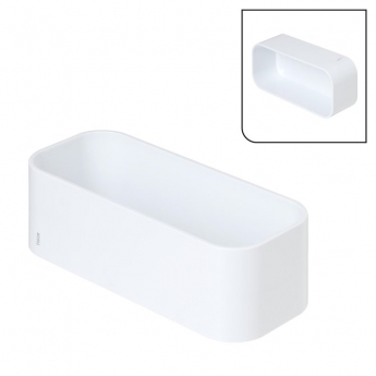 Tiger 2-Store Wall Tray/Shower Basket 250mm - White