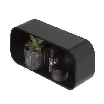 Tiger 2-Store Wall Tray/Shower Basket 250mm - Black