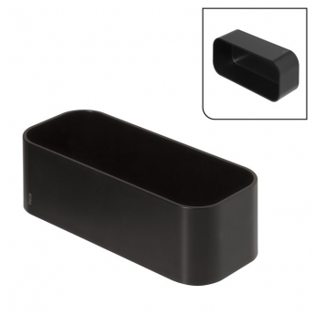 Tiger 2-Store Wall Tray/Shower Basket 250mm - Black