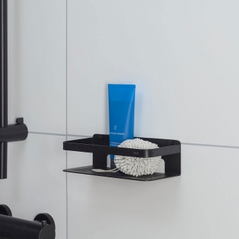 Tiger Caddy Shower Basket 240mm - Black