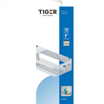 Tiger Caddy Shower Basket 320mm - Chrome