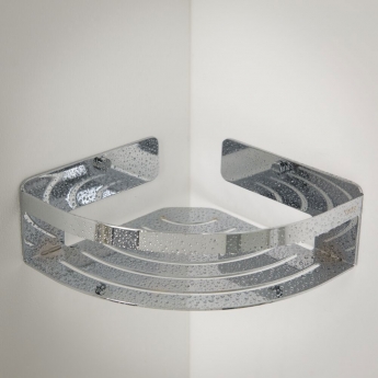 Tiger Caddy Corner Shower Basket 184mm - Chrome
