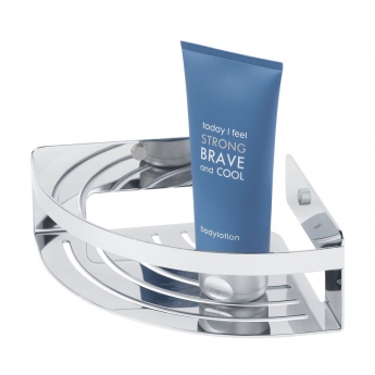 Tiger Caddy Corner Shower Basket 184mm - Chrome