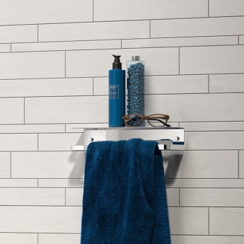 Tiger Caddy Shower Basket/Towel Rail - Chrome