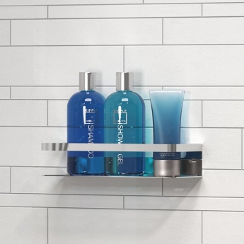 Tiger Caddy Shower Basket/Towel Rail - Chrome