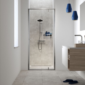 Tiger Caddy Shower Basket with Towel Hook 320mm - Chrome