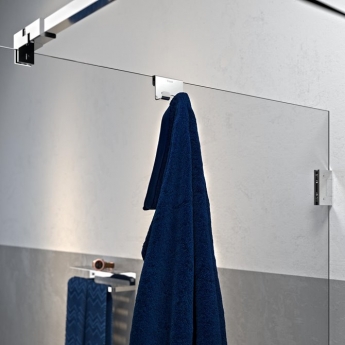 Tiger Caddy Shower Enclosure Towel Hook - Chrome | Product Image