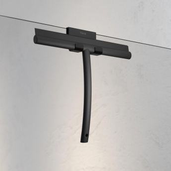 Tiger Caddy Shower Enclosure Towel Hook - Black | Product Image
