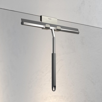 Tiger Caddy Shower Enclosure Towel Hook - Brushed Stainless Steel | Product Image
