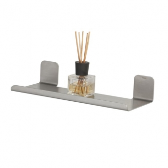 Tiger Colar Bathroom Shelf 300mm - Brushed Stainless Steel