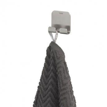 Tiger Colar Towel Hook - Brushed Stainless Steel