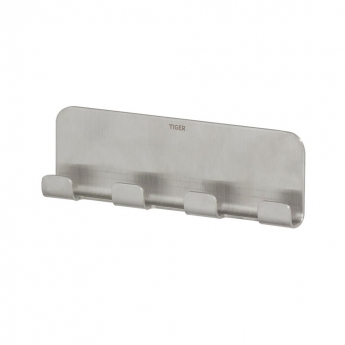 Tiger Colar Towel Hook Multi - Brushed Stainless Steel