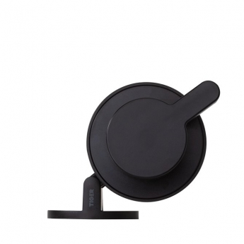 Tiger Tune Round Soap Dispenser - Brushed Brass/Black