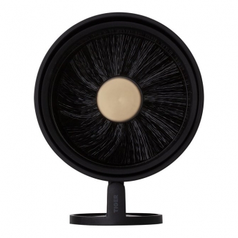 Tiger Tune Toilet Brush and Holder - Brushed Brass/Black