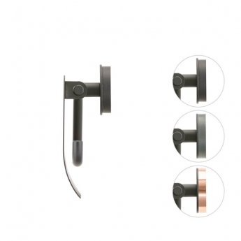 Tiger Urban Toilet Roll Holder with Cover - Black