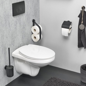 Tiger Urban Spare Toilet Roll Holder - Black