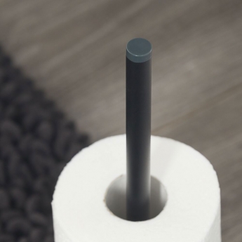 Tiger Urban Spare Toilet Roll Holder Freestanding - Black