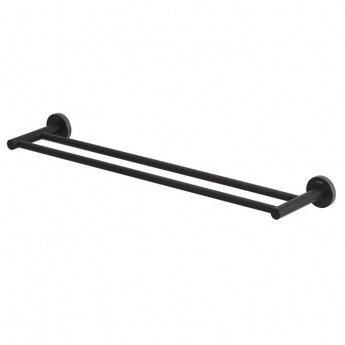 Tiger Urban Towel Rail Double - Black