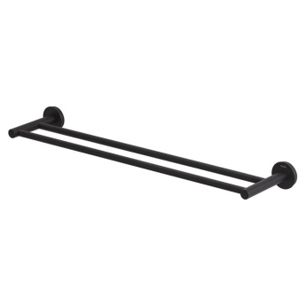 Tiger Urban Towel Rail Double - Black