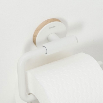 Tiger Urban Toilet Roll Holder without Cover - White