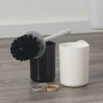 Tiger Urban Toilet Brush and Holder - White