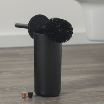 Tiger Urban Toilet Brush and Holder Freestanding - Black