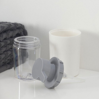 Tiger Urban Round Soap Dispenser Freestanding - White