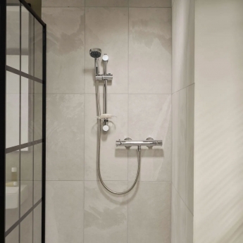 Triton Dene Cool Touch Bar Mixer Shower with Shower Kit - Chrome