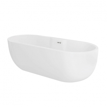Trojan Alcora Double Ended Freestanding Bath 1655mm x 750mm - 0 Tap Hole