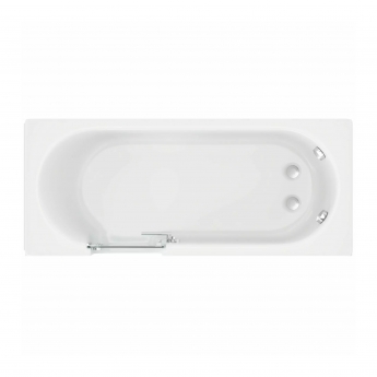Trojan Cascade Rectangular Single Ended Easy Access Bath with Bath Panels 1700mm x 700mm - Left Handed | Product Image