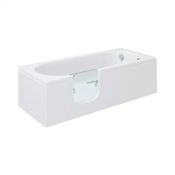 Trojan Cascade Rectangular Single Ended Easy Access Bath with Bath Panels 1700mm x 700mm - Left Handed | Product Image
