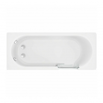 Trojan Cascade Rectangular Single Ended Easy Access Bath with Bath Panels 1700mm x 700mm - Right Handed | Product Image