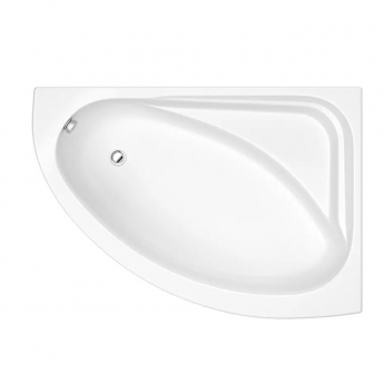 Trojan Orlando Acrylic Offset Corner Bath 1500mm x 1020mm (inc Panel)
