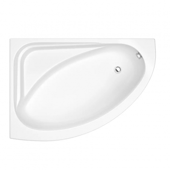 Trojan Orlando Acrylic Offset Corner Bath 1500mm x 1020mm (inc Panel)