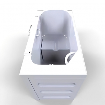 Trojan Serenity Rectangular Single Ended Bath with Bath Panels 1300mm x 750mm - Left Handed | Product Image