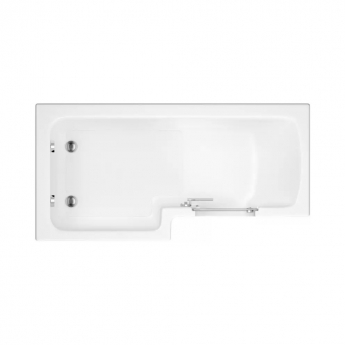 Trojan Solarna L-Shaped Easy Access Bath with Bath Panels and Screen 1700mm x 700mm/850mm - Right Handed | Product Image
