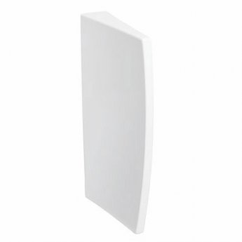 Twyford Urinal Division with Fixings 400mm Length - White