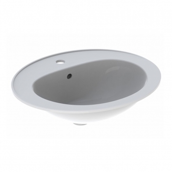 Twyford Alcona Inset Countertop Basin 560mm Wide - 1 Tap Hole