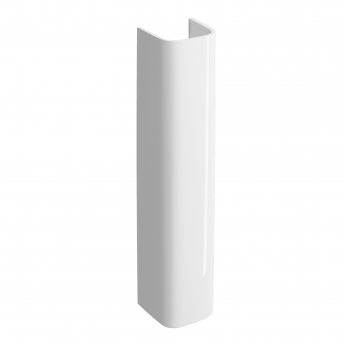 Twyford Alcona Basin and Full Pedestal 600mm Wide - 2 Tap Hole