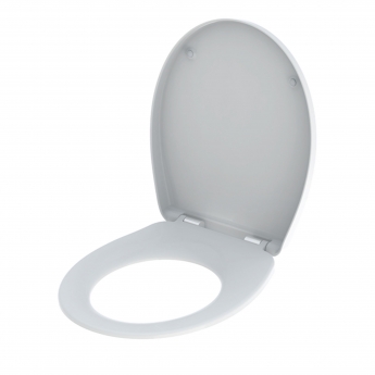 Twyford Alcona Close Coupled Toilet Push Button Cistern - Soft Close Seat